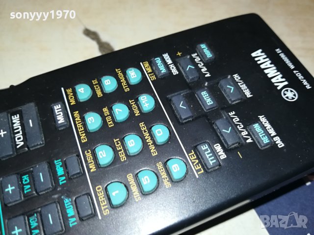 YAMAHA AUDIO REMOTE 2306232059, снимка 16 - Ресийвъри, усилватели, смесителни пултове - 41334900
