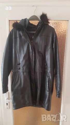 Дамско кожено яке, снимка 2 - Якета - 52876484