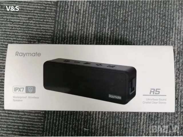 Bluetooth колонка Raymate, 20W IPX7 водоустойчив високоговорител, безжичен Bluetooth-V5.0, , снимка 10 - Bluetooth тонколони - 47518756