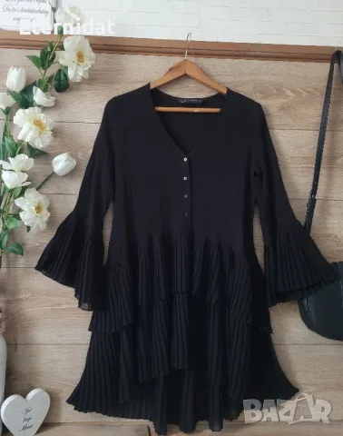 Черна риза Zara 