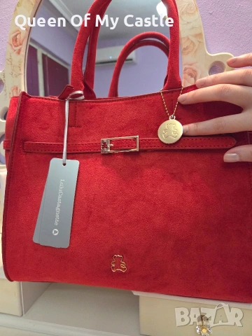 Уникална чанта Lulu castagnette , снимка 3 - Чанти - 53623855