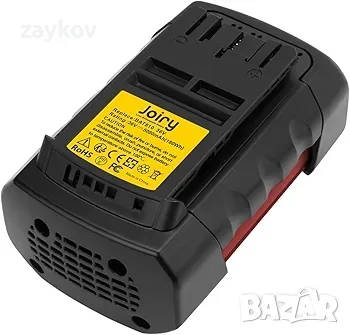 Joiry 36 V литиево-йонна батерия, съвместима с акумулаторна косачка Bosch Rotak, снимка 4 - Градинска техника - 47681169