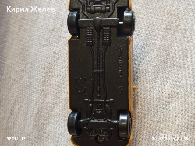 Метална количка Made in China много красива за КОЛЕКЦИЯ ДЕКОРАЦИЯ 17057, снимка 7 - Колекции - 53557394