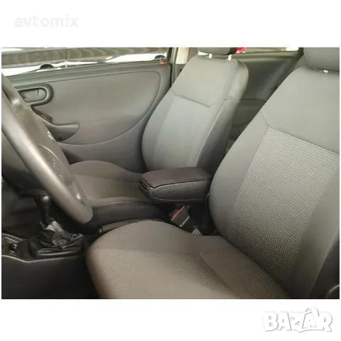 Подлакътник, Opel Corsa C, Combo, Tigra, текстилен, черен, снимка 6 - Аксесоари и консумативи - 49841310