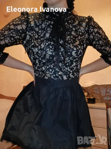 Официална дантелена рокля