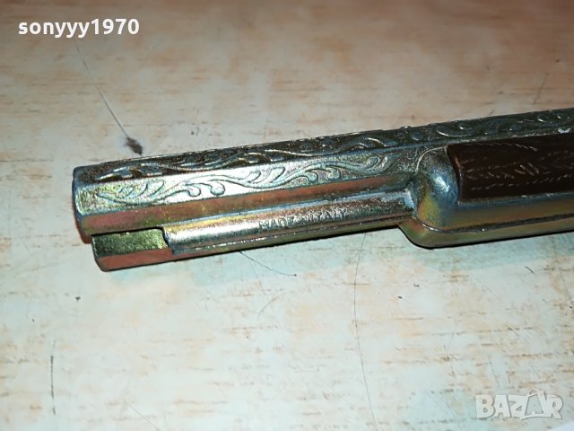 ретро пищак с две цеви-21х11см-метален 2408211220, снимка 8 - Антикварни и старинни предмети - 33906268