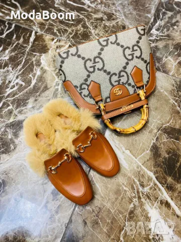 Gucci дамски комплекти Различни цветове , снимка 2 - Чехли - 48371377