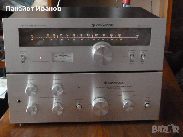 Усилвател Kenwood KA-3700 и тунер KT-5300, снимка 1 - Ресийвъри, усилватели, смесителни пултове - 44230617