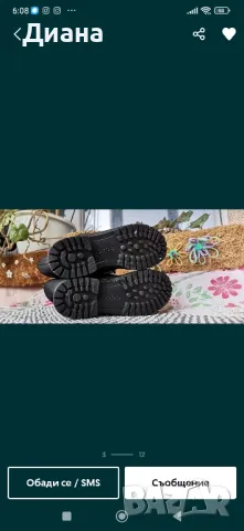 Есприт естествена кожа, снимка 3 - Дамски боти - 48020485