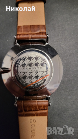 Ръчен часовник Akribos 24, Акрибос с кутия и документи 42мм, снимка 8 - Мъжки - 44558832