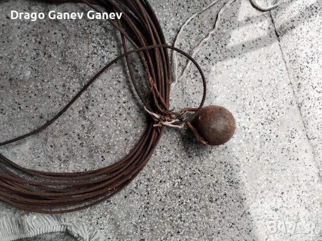 метално гюле за почистване на комини, снимка 2 - Други стоки за дома - 49921470