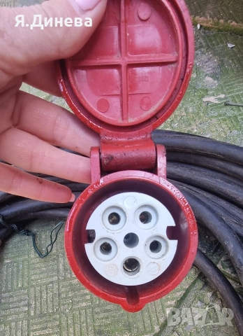 Трифазен кабел 30м, снимка 3 - Други машини и части - 53873163