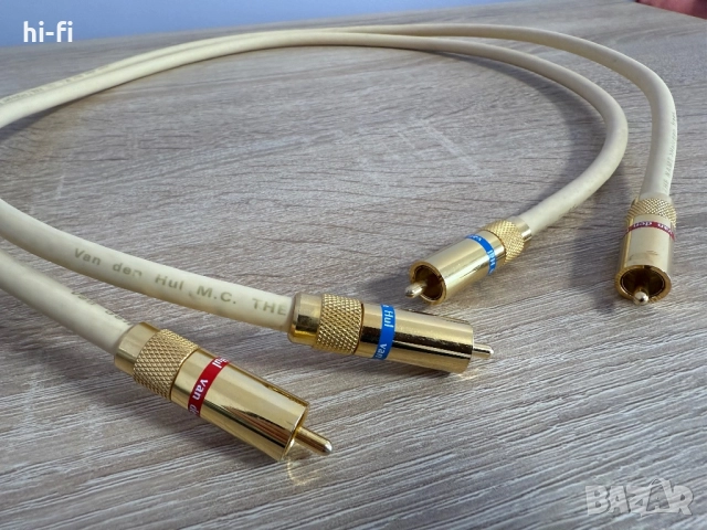 Van Den Hul The Name Hybrid Interconnects / Аудио кабели, снимка 6 - Ресийвъри, усилватели, смесителни пултове - 52334278