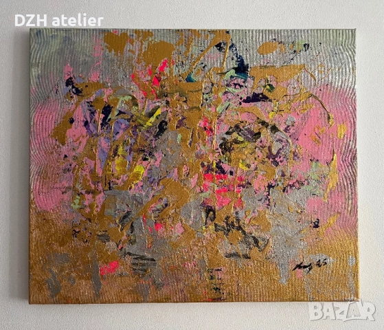 Авторска картина “Anxiety”, снимка 3 - Картини - 51642176