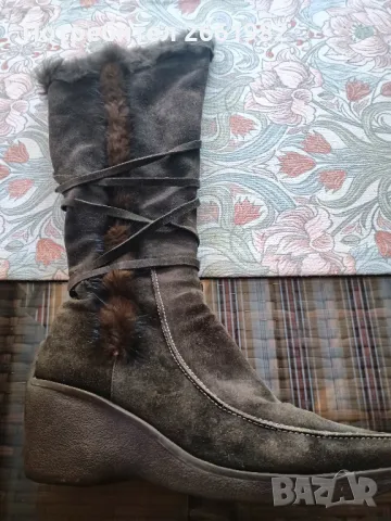 Зимни ботуши на платформа , снимка 1