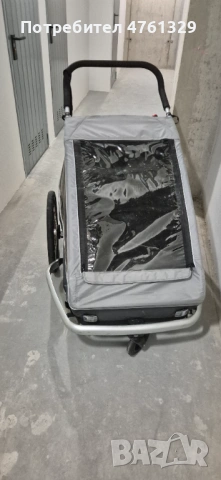 Количка близнаци  количка за колело. Рикша 