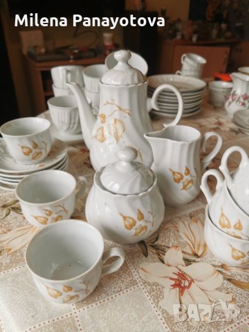 Сервиз за кафе с 5 чаши