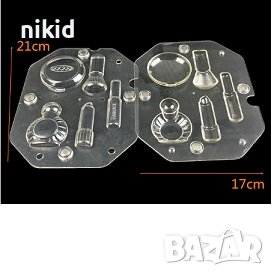 3D Козметика Грим червило парфюм Поликарбонатна отливка калъп молд за шоколад Шоколадова черупка, снимка 3 - Форми - 23233522