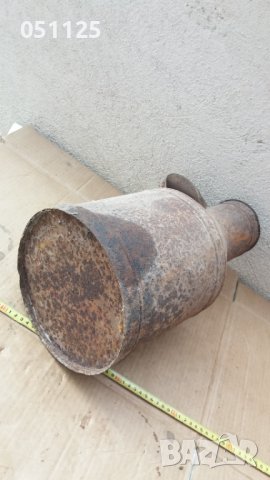 възрожденски метален гюм, съд за мляко - 12 литров , снимка 16 - Антикварни и старинни предмети - 39146725