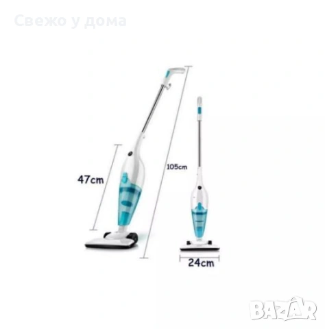 Прахосмукачка за под и мебели с хепа филтър, снимка 4 - Прахосмукачки - 53509314