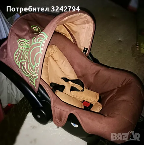 Седалка за бебе кош за бебе за кола