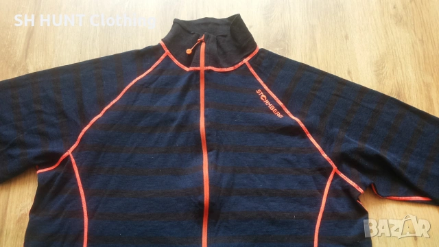 STORMBERG SALBU 100% Merino Wool Jacket размер XL горница 100% Мерино вълна - 1894, снимка 3 - Екипировка - 53143739