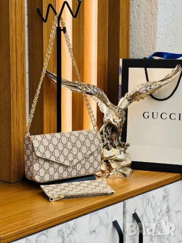 чанта и портмоне gucci , снимка 8 - Чанти - 51151194