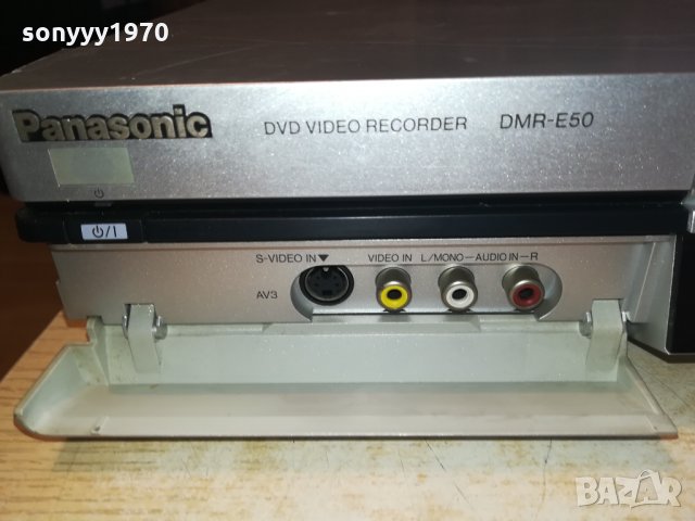 PANASONIC DMR-E50EG DVD VIDEO RECORDER-MADE IN GERMANY 1102221101, снимка 10 - Плейъри, домашно кино, прожектори - 35750422