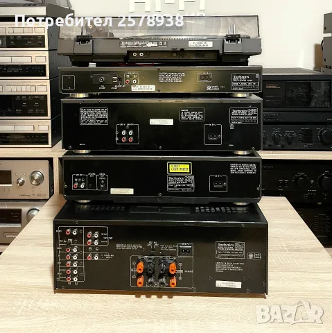 Сет на марката Technics SU -VX 820 + SL-PS 620 A + RS-BX 606 +ST-610 + SL-QD 33 !!!, снимка 9 - Аудиосистеми - 55851303