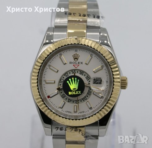 Луксозни часовници  Rolex Sky Dweller, снимка 7 - Мъжки - 41613468