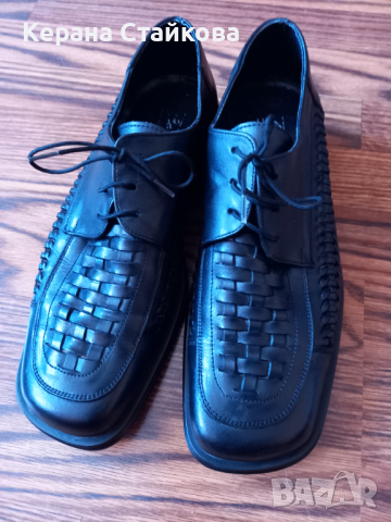 Мъжки обувки от естествена кожа 