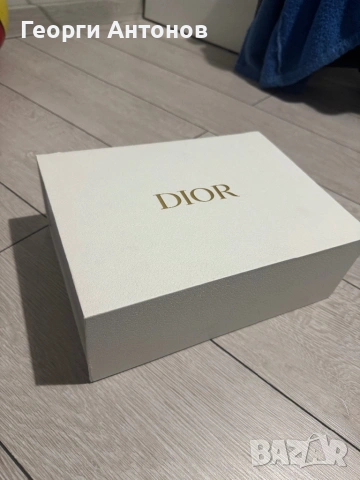Чанта Blue Dior Oblique Jacquard, снимка 5 - Чанти - 53050017