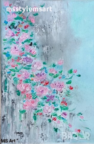 Блян " Маслена живопис, снимка 1