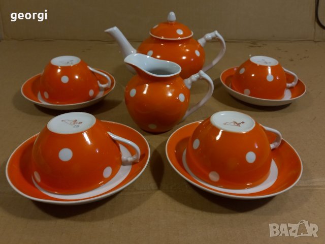 Руски порцеланов сервиз Дулево    14/2, снимка 5 - Антикварни и старинни предмети - 41975762