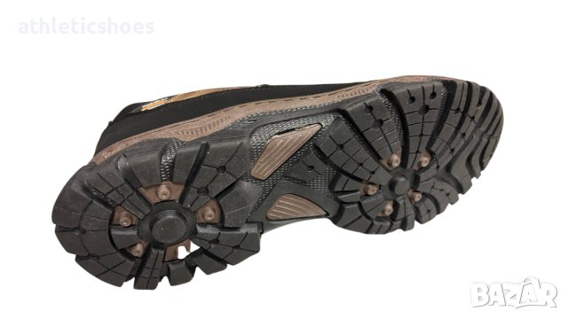 Мъжки кожени спортни обувки в кафяво-Промоция, снимка 2 - Спортни обувки - 42089340