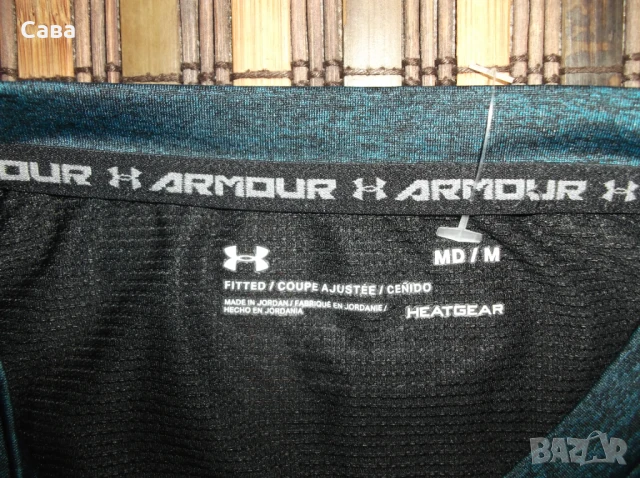 Потници NIKE ,UNDER ARMOUR  мъжки,С-М  /червен и чернозелен/ , снимка 9 - Спортни дрехи, екипи - 26339230