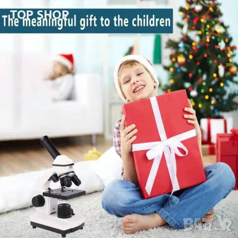 Биологичен микроскоп 250X-2000X Levcorzi, снимка 10 - Образователни игри - 48636595