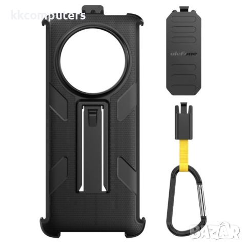 Ulefone Armor 23 Ultra Back Clip PC+TPU Удароустойчив Калъф и Протектор, снимка 2 - Калъфи, кейсове - 52847355