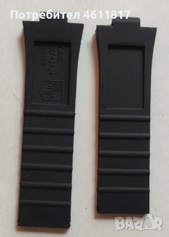 Силиконова каишка Oris Acuist, снимка 6 - Каишки за часовници - 52107460