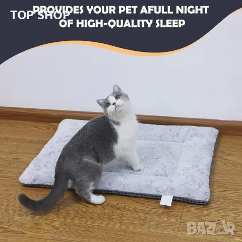 Матрак за малки/средни/големи кучета и котки FC014 (сив, 121 * 76 см), снимка 5 - За птици - 49866418