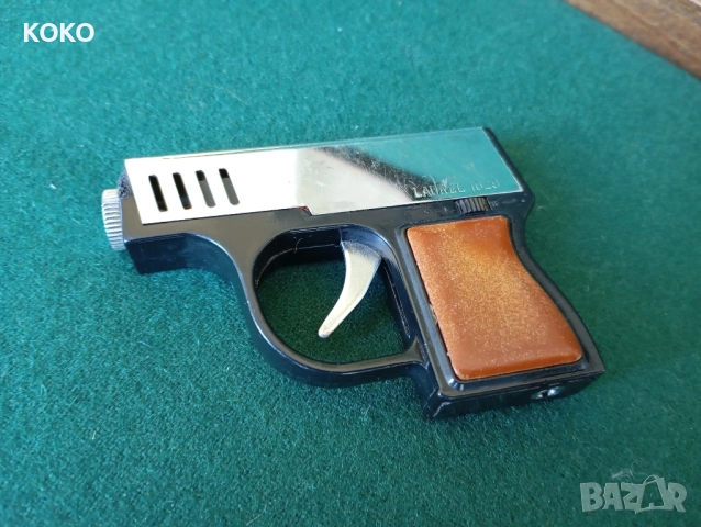 Метална Запалка Пистолетче ,Laurel 1029 , снимка 2 - Колекции - 51952964