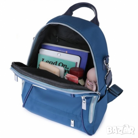 3 цвята Дамска чанта-раница Fiorela, снимка 8 - Раници - 36243200