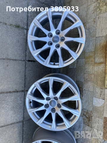 Оригинални джанти на Audi A4 B9 17”, снимка 2 - Гуми и джанти - 56133682