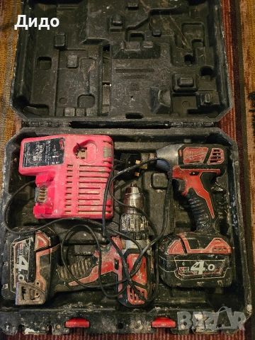 институти Milwaukee винтоверт импакт батерии лампа с usb, снимка 13 - Винтоверти - 53564363