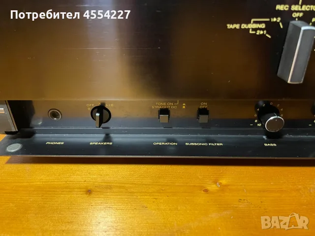 Усилвател SHARP SM-110, снимка 5 - Ресийвъри, усилватели, смесителни пултове - 55780016