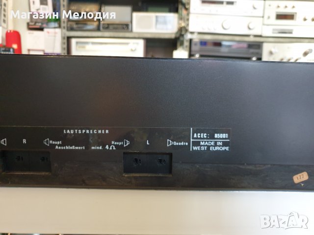 Ресийвър с касетен дек ACEC 85001 / Усилвател с радио и касетен дек. В отлично техническо и визуално, снимка 11 - Ресийвъри, усилватели, смесителни пултове - 35830719