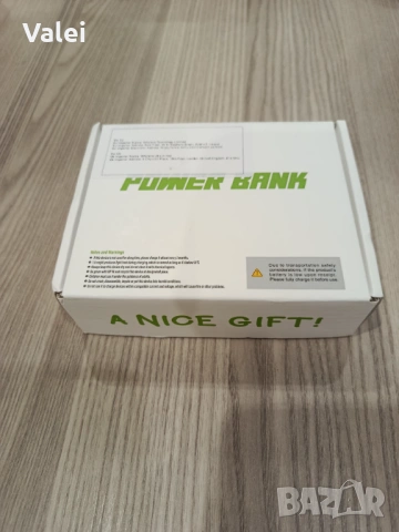 Мини външна батерия (Power Bank) 5000mAh – USB-C / Бяла, снимка 4 - Външни батерии - 53486589