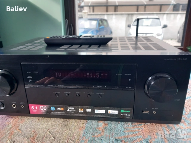 PIONEER VSX-832 5.1 CHANNEL A/V NETWORK RECEIVER , снимка 2 - Ресийвъри, усилватели, смесителни пултове - 53068985