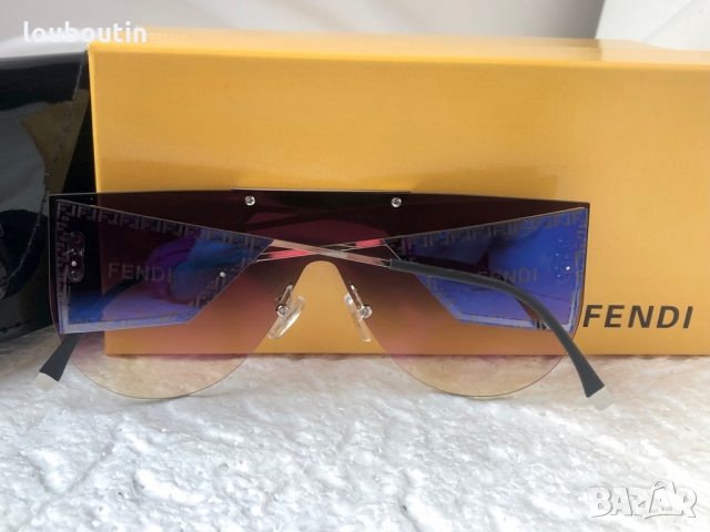 -15 % разпродажбаFendi дамски слънчеви очила маска с лого , снимка 9 - Слънчеви и диоптрични очила - 36092933
