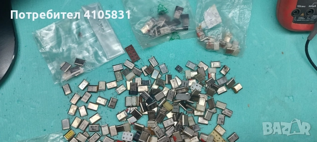 кварцови резонатори 4/10.7/27/57/151.025/151.050/151.075/151.700mhz